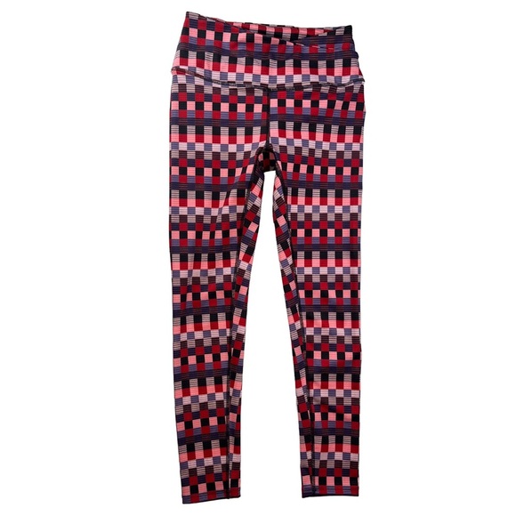 Free People Women’s Ashford Lose Control Leggings Checkered Print In Size S - Picture 3 of 7